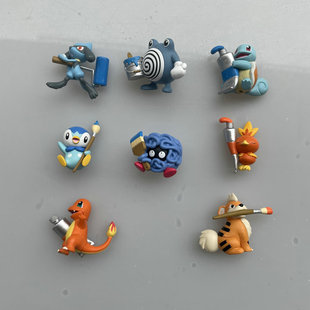 正版散货 奇谭公仔俱乐部 宠物小精灵宝可梦 水箭龟 颜料篇 扭蛋