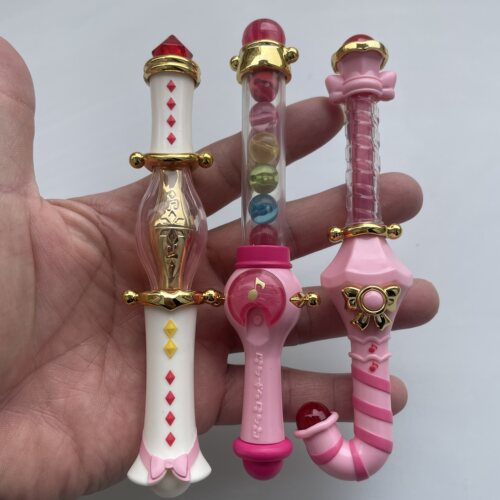 正版散货 食玩盒蛋 小魔女DOREMI 见习魔女2波龙变身器魔法棒