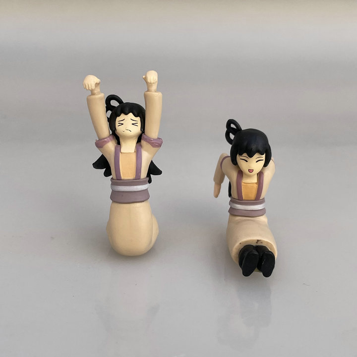 正版散货 茶小颜 杯缘子 杯挂公仔收藏摆件模型玩具礼物现货