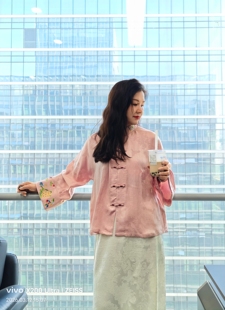 2026新款新中式国风人丝提花重工刺绣上衣女款秋冬季新款衬衫