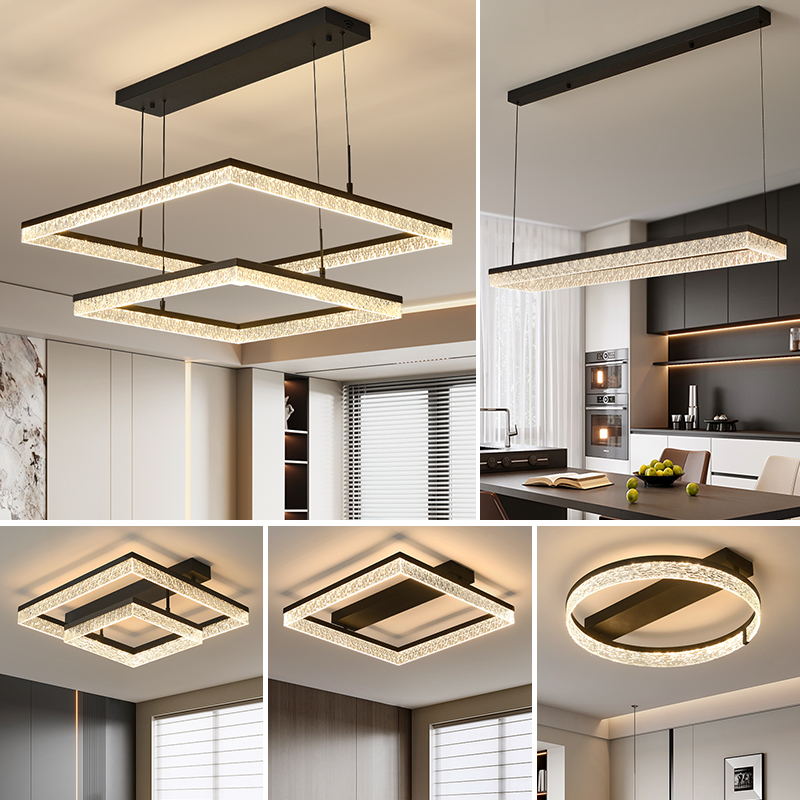 2025新款客厅吊灯现代简约大气轻奢高级感别墅大厅主灯