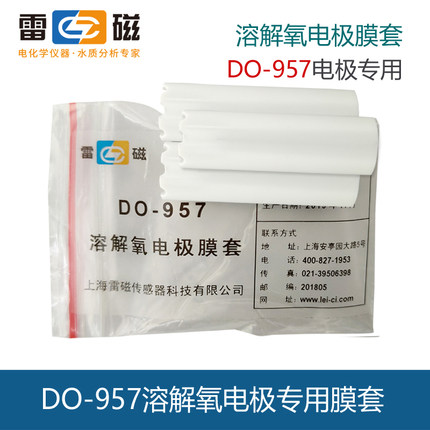 上海雷磁溶解氧电极专用膜套 DO957/958(Q) 原厂配件耗材现货足
