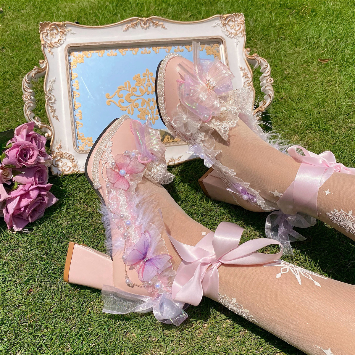 汉姿原创捕梦网古典玩偶温柔花嫁