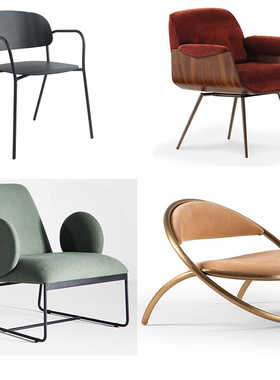 2025年新十款米洛提休闲椅Paolo Vernier设计轻奢PATTIE小号餐椅