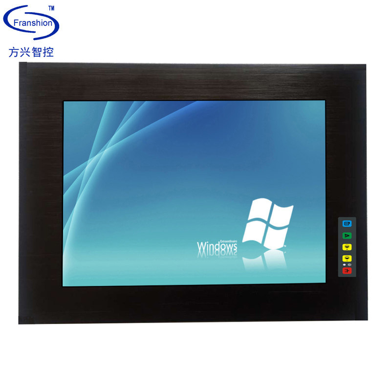 8寸嵌入式显示器工业触摸屏电容触控屏 车载监视屏幕壁挂式内嵌屏