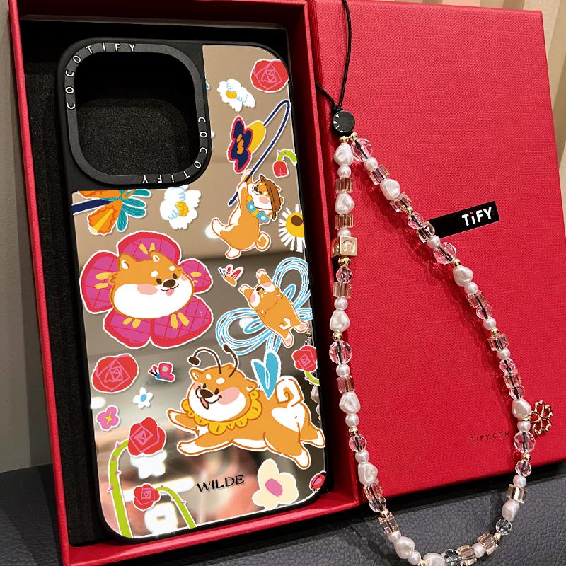 C家WILDE王尔德系列浪漫爱意适用iphone15手机壳14promax苹果13pro17保护套12镜面MagSafe磁吸16新款ins