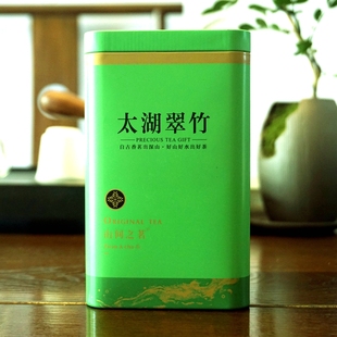 太湖翠竹2024年新茶100g装江苏无锡特产绿茶雨前茶单芽嫩芽饱满