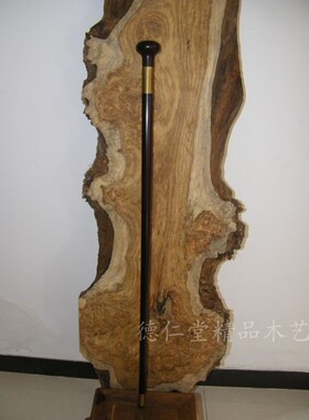 牛毛纹文明杖防滑印度小叶紫檀