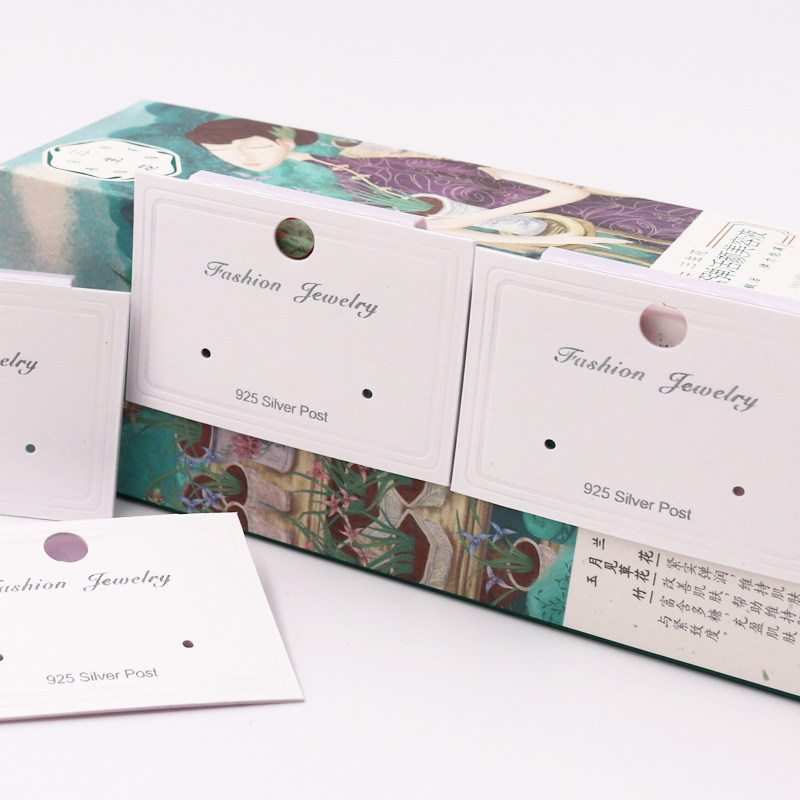 挂钩高档卡片925银耳环