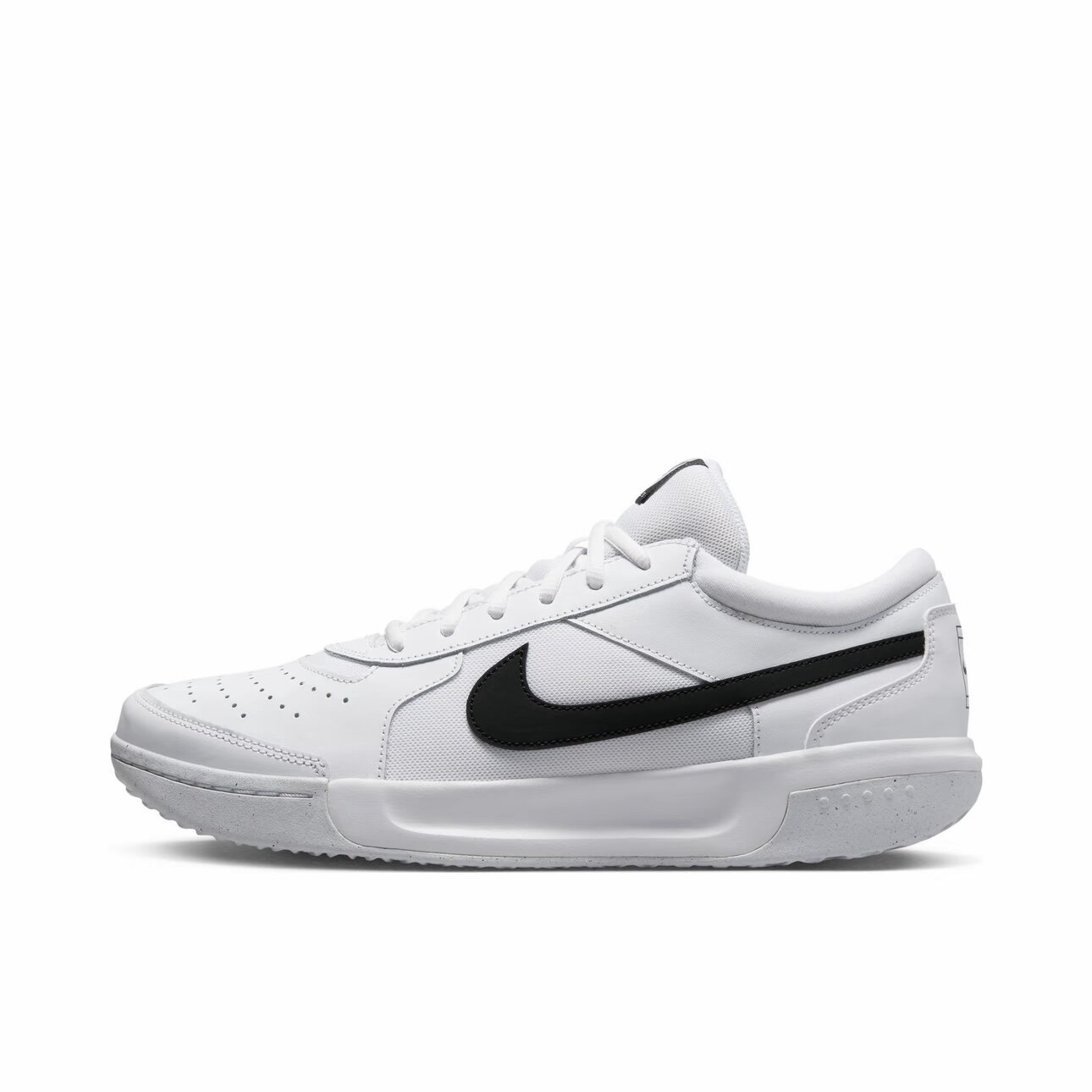 Nike Court Lite 3 织物合成革 Zoom 减震透气 低帮 网球鞋 男款