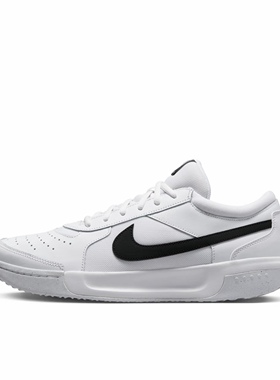 Nike Court Lite 3 织物合成革 Zoom 减震透气 低帮 网球鞋 男款