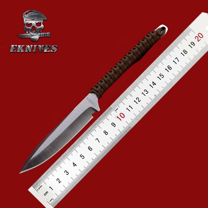 美国挺进者Strider 战术小直K鞘 直刀CTS-XHP钢材 伞绳手柄高硬度