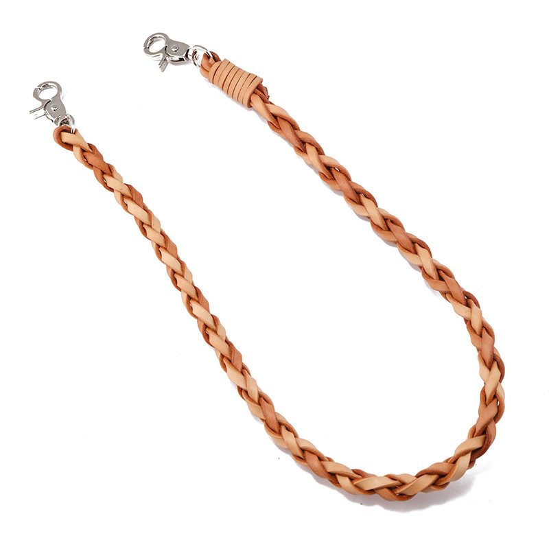 嘻哈朋克复古编织裤链男士休闲百搭牛仔腰链日韩饰品