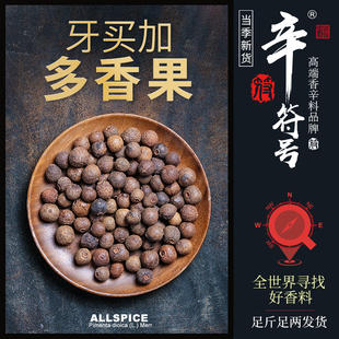 牙买加多香果甜胡椒众香果烧烤烘焙英式布丁咖喱Allspice辛符号