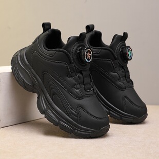 儿童鞋 黑色波鞋 运动鞋 优选新款 晋江鞋 小白鞋 运动会舞蹈男童鞋 童鞋