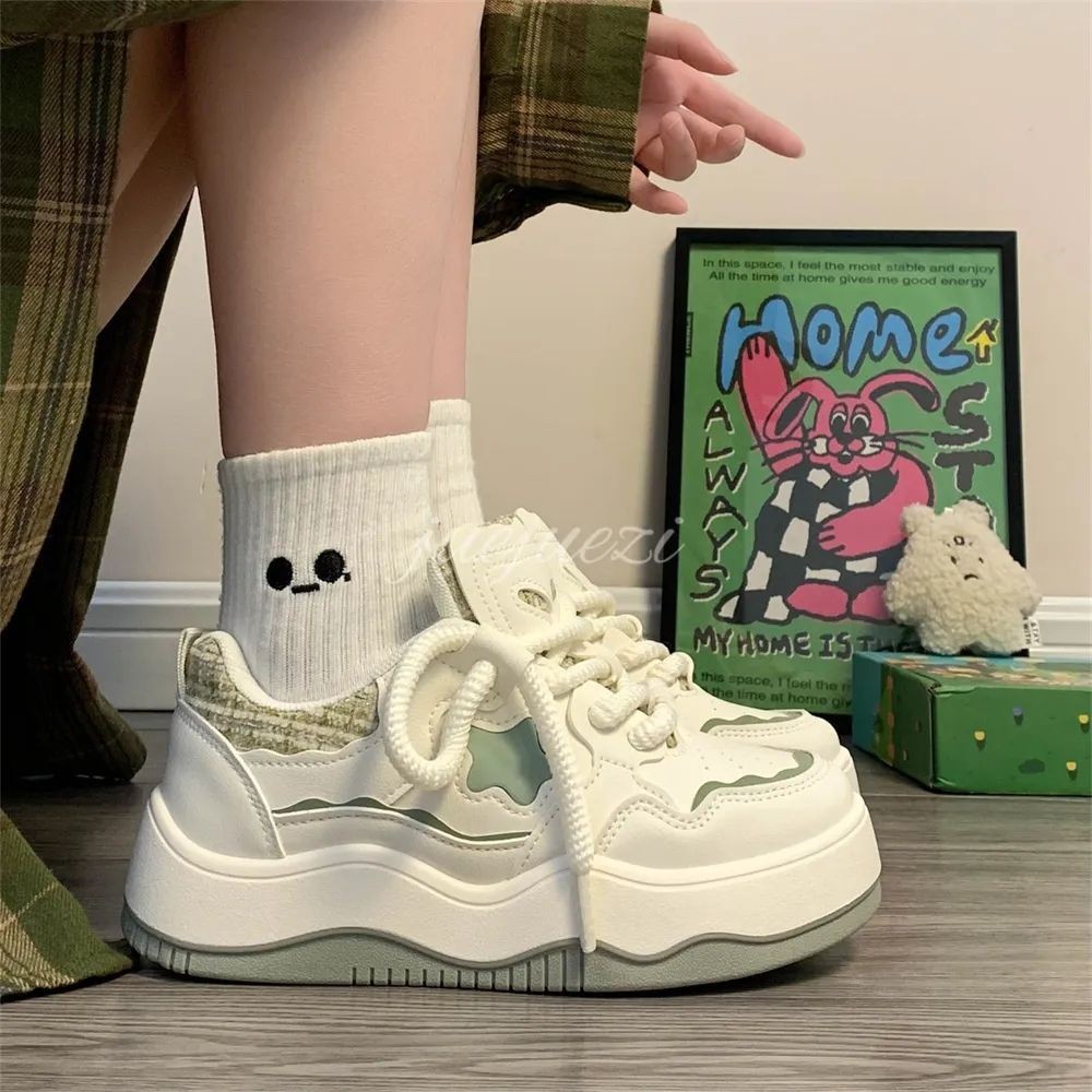 流行新款儿童板鞋新款舒适女童厚底单鞋休闲鞋运动鞋童鞋