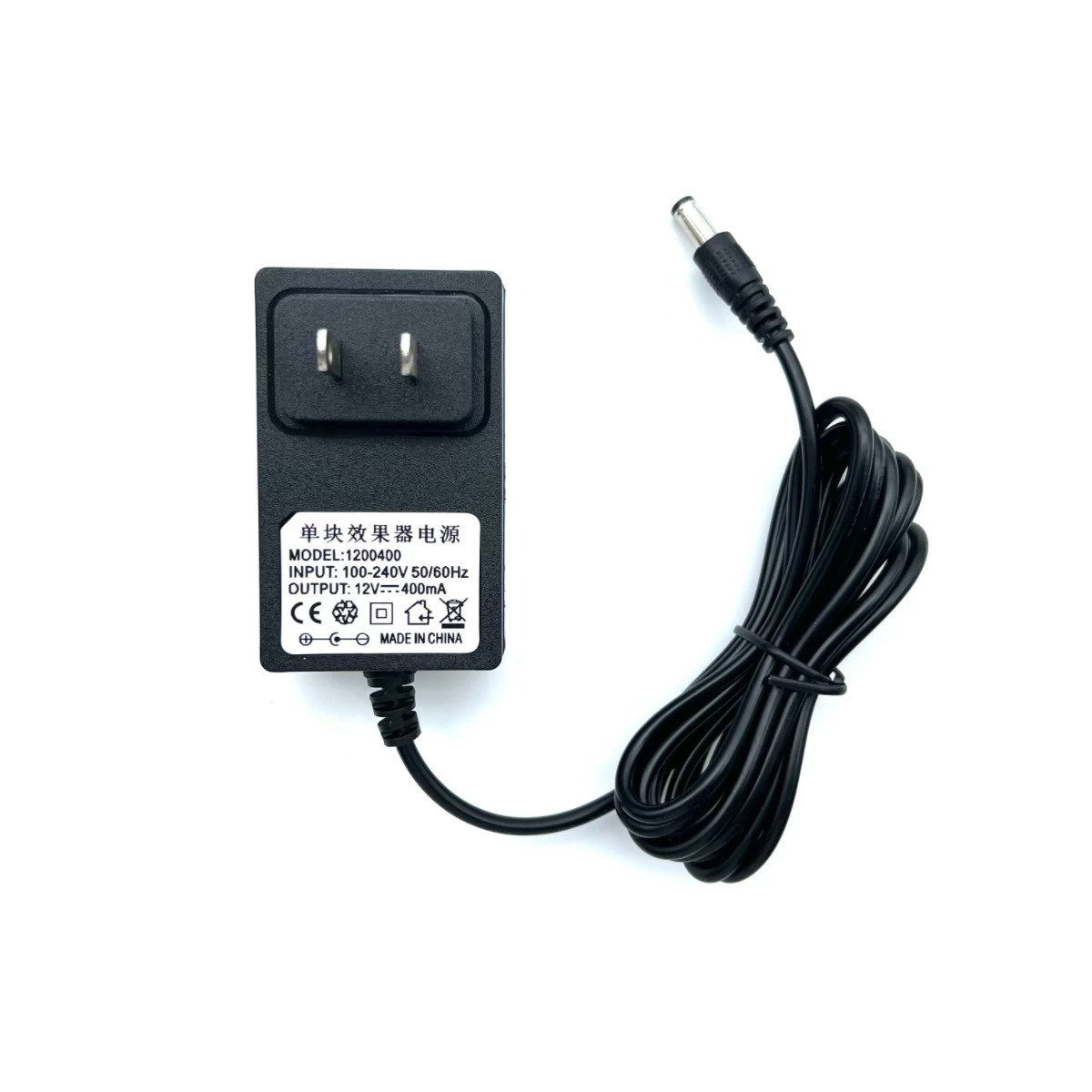 TC-Helicon Voicelive人声效果器电源适配器 12V1A400mA内负外正