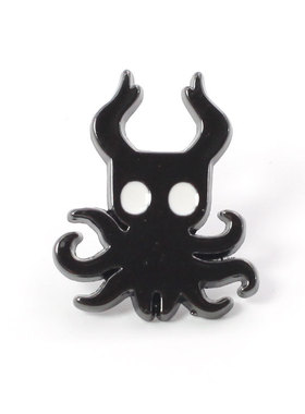 Shade空洞骑士周边金属滴胶微章徽章胸针 黑色胸针