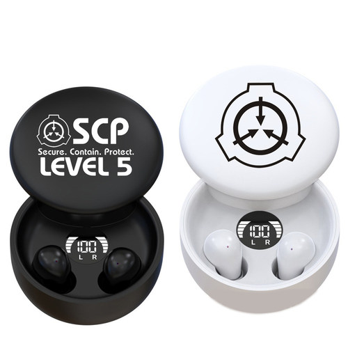 个性小众SCP基金会周边耳机 超自然生物MTF特遣队九尾蓝牙耳麦塞
