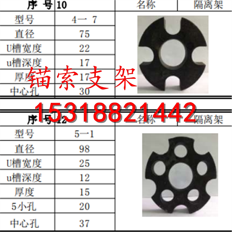 厂家直销锚索扩张环-塑料扩张环-定做异形扩张环现货齐全