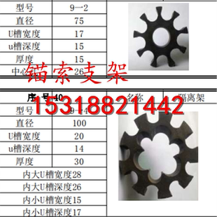 预应力锚索对中支架。隔离支架钢绞线支架扩张环.支撑环架线环