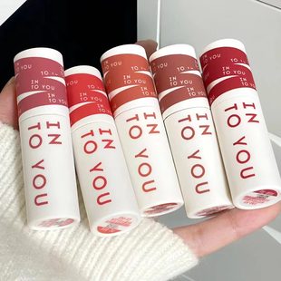 intoyou唇泥空气唇釉唇蜜em525水雾口红intoyou草莓熊联名罐装