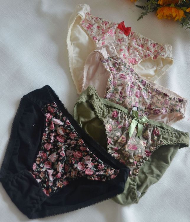 GRETA花开柳绿纯棉精致三角裤