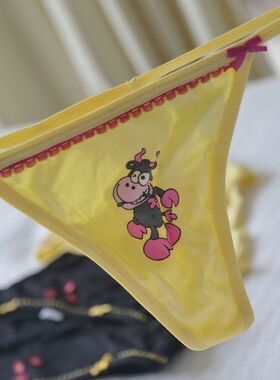 SK出口多款入  雏菊纯棉卡少女气息女士三角裤丁字裤内裤底裤