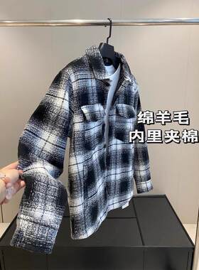UXINYIHUI夹棉西装领保暖