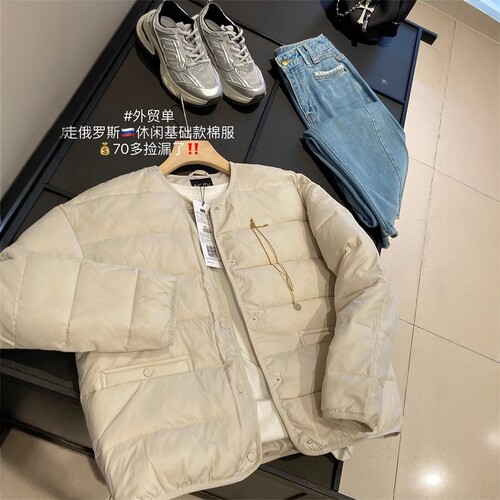 UXINYIHUI百搭圆领棉服