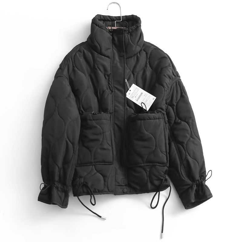 UXINYIHUI立领棉服拉链