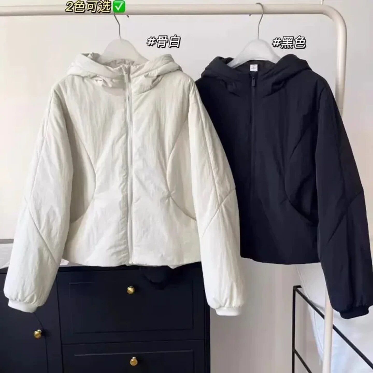 渠道牛货!LU~秋冬科技P棉户外防风防泼水保暖短款面包服棉衣外套