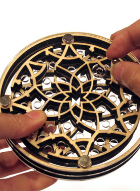 Constantin康斯坦丁Flower Maze木质花之迷宫益智解谜 RecentToys