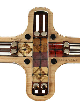 Siebenstein-Spiele木质滑块拼图Night Shift 益智玩具德国Puzzle