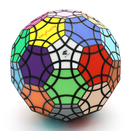 VeryPuzzle铭浩之C4U防非法斜足球魔方异形3D打印儿童益智类玩具
