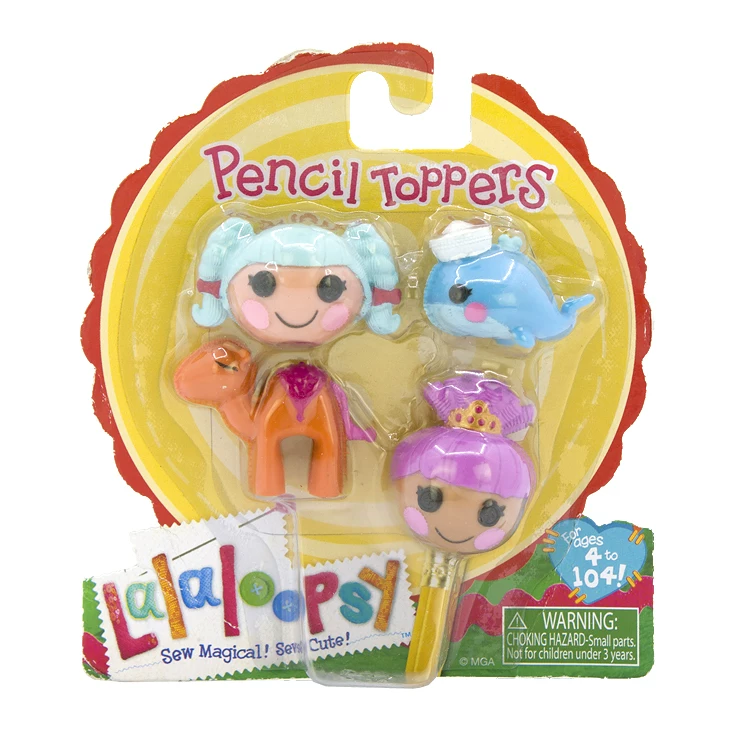 Pencil Toppers кукла Lalaloopsy Lele Angel Детские текстовые карандаши шапка украшение кукла