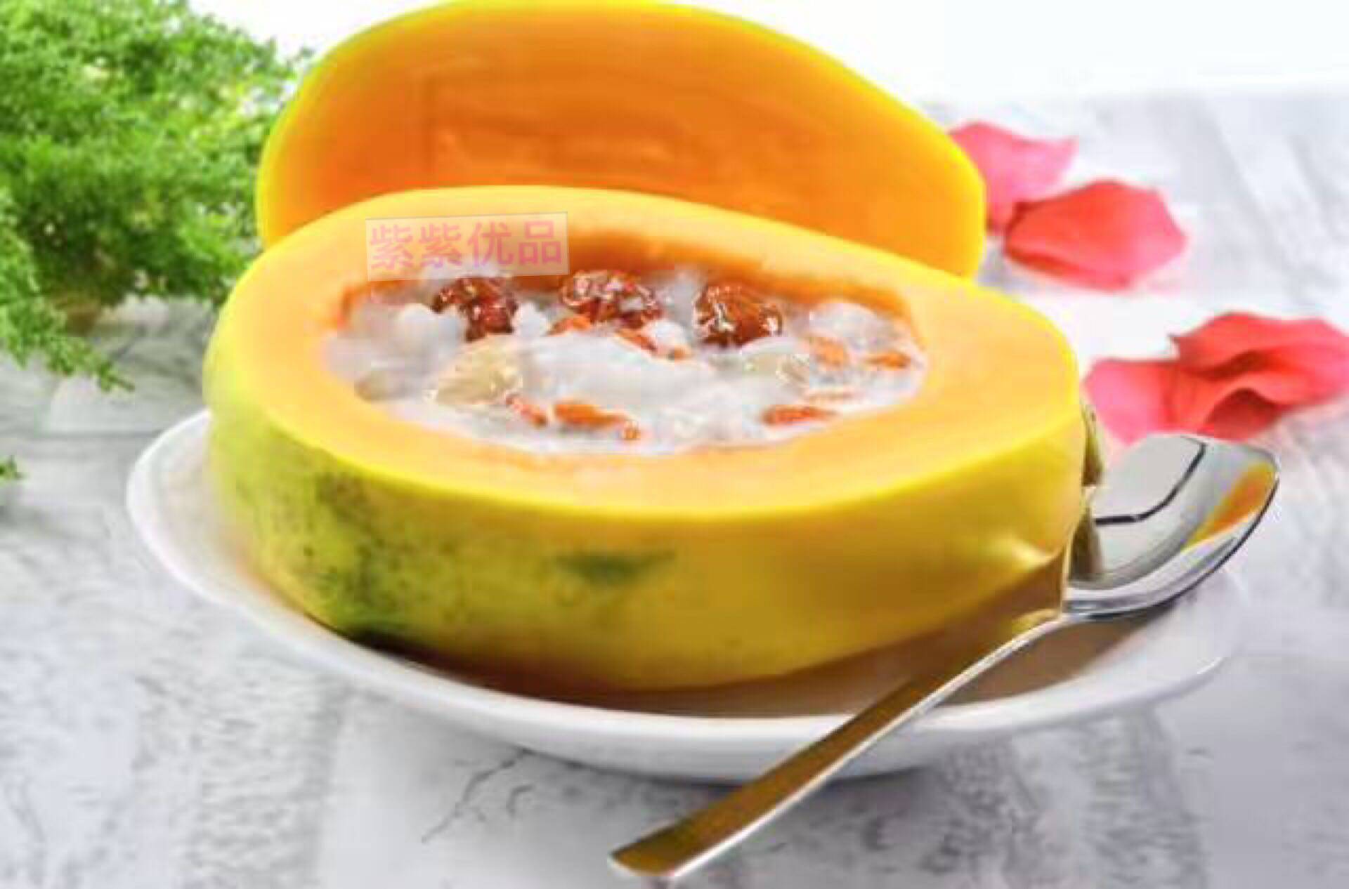 木瓜 新鲜水果 丰胸 月子下奶产妇 无籽木瓜现摘 拼盘 木瓜牛奶汁