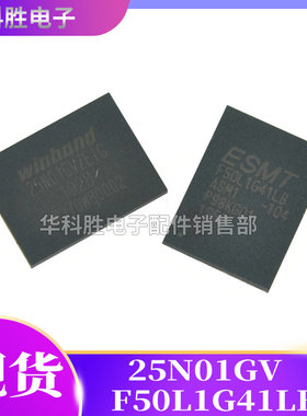 W25N01GVZEIG/F50L1G41LB-104 存储器芯片 QFN封装