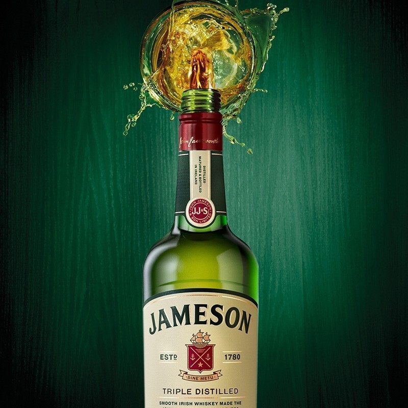 尊美醇(jameson)爱尔兰威士忌调和可乐桶 占美臣洋酒瓶装700ml