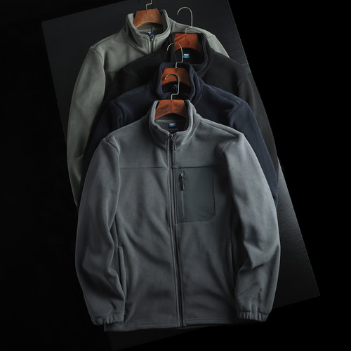 双面奥粒绒蓄热锁温保暖立领外套