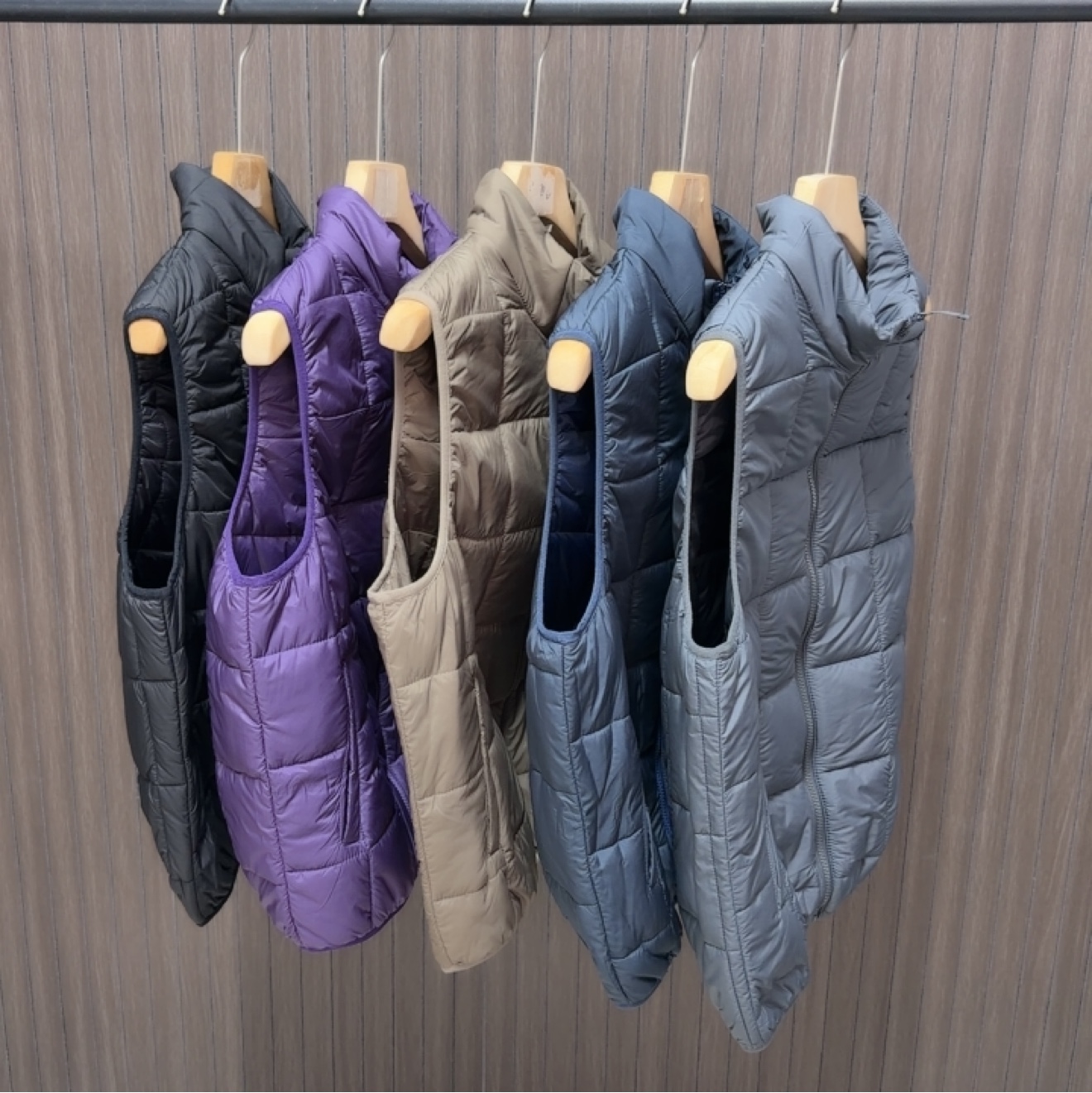 男女装空气棉服背心便携式无袖立领马甲棉衣25秋冬新款外套483632