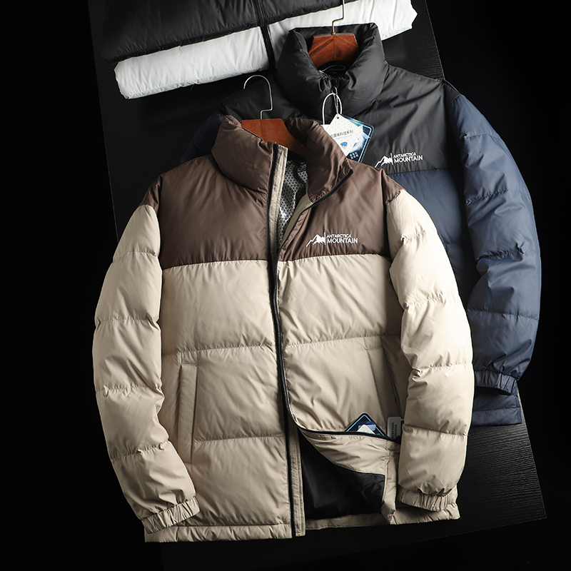 黑科技石墨烯户外防寒立领羽绒服