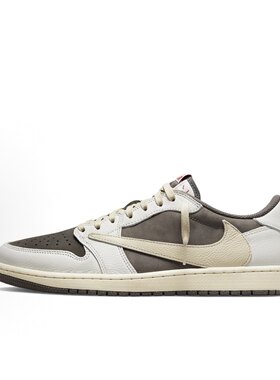 AJ1Low白棕OG摩卡倒钩3.0低帮复古文化休闲运动篮球鞋DM7866-162