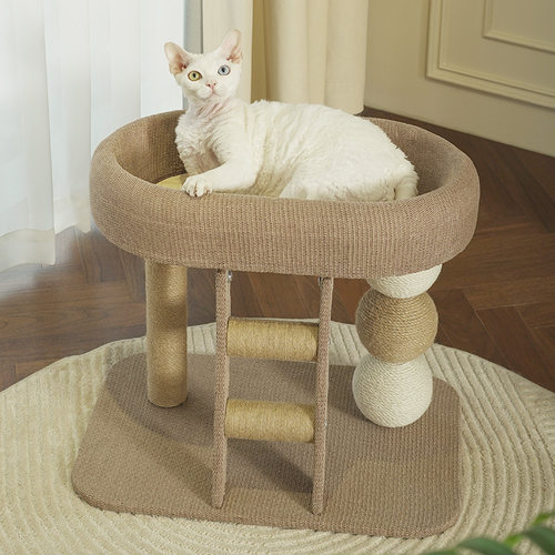 猫爬架猫窝一体剑麻猫抓板猫抓柱猫架子不占地猫咪磨爪神器猫玩具