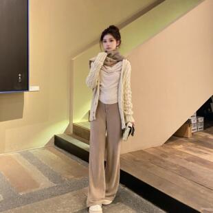 月鱼里「云朵裤」囤货王/巨巨巨软糯叽叽裤定制加绒双层休闲裤