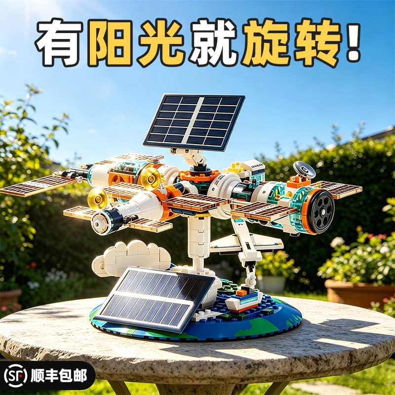 生日送13岁初中孩子高端益智积木图片