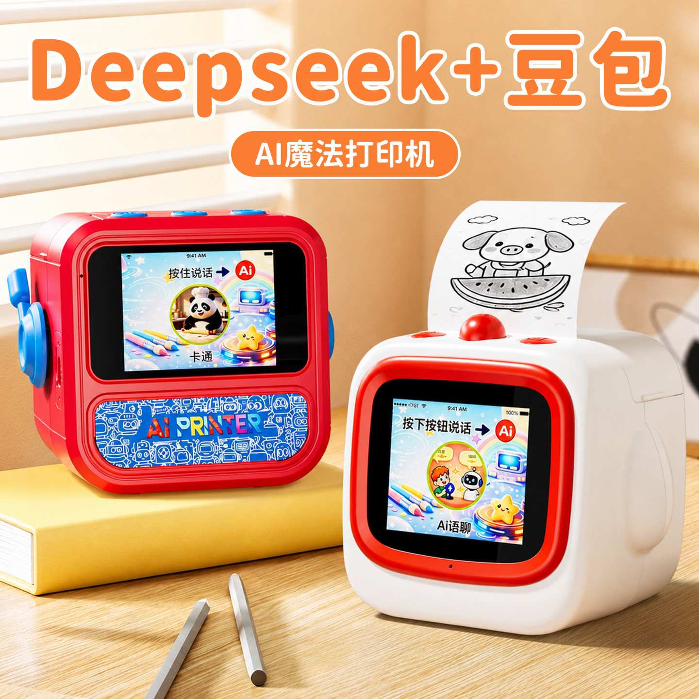 AI语音生图DIY涂鸦想象力创造力图片