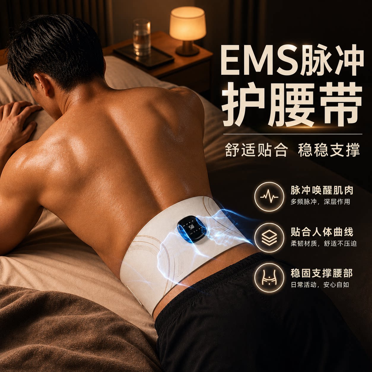 七夕生日礼物男生送男友朋友送给老公男士实用腰部按摩仪器情人节