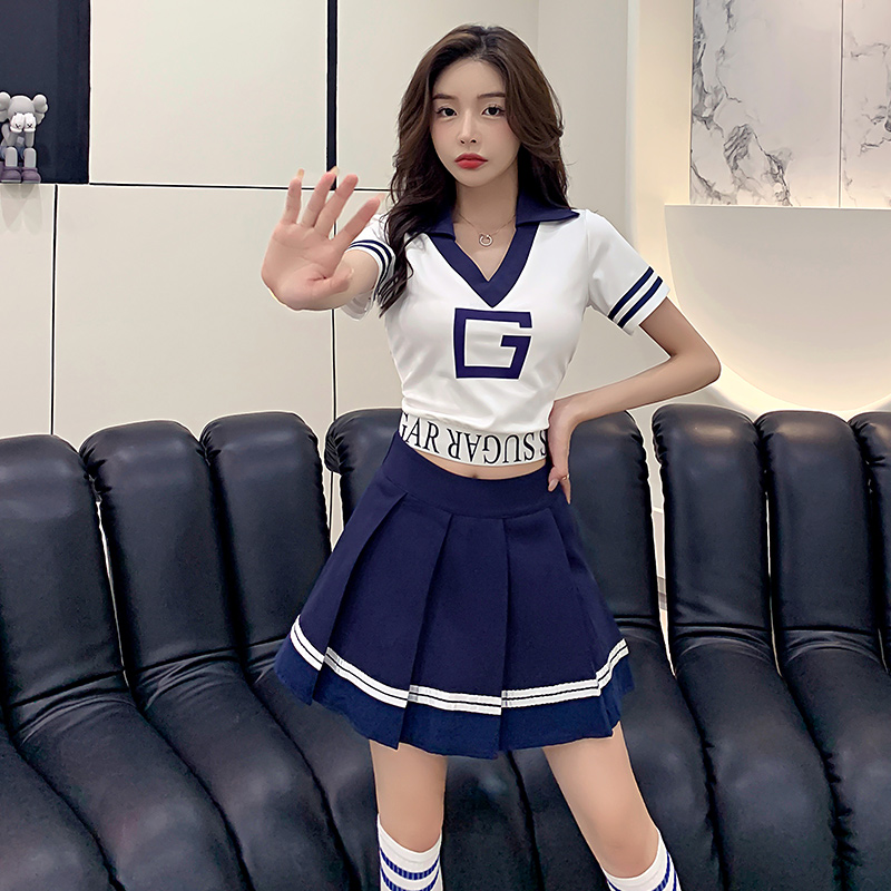 世界杯主题制服性感短裙足球宝贝拉拉队服裙装套装 酒吧DS演出服