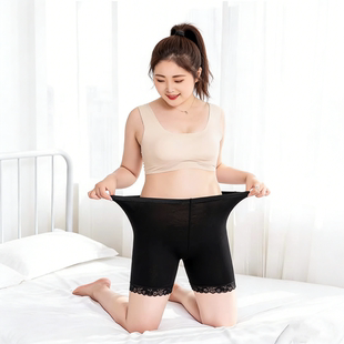 纯棉不卷边莫代尔打底裤 防走光女夏季 薄款 五分裤 内裤 保险裤 安全裤